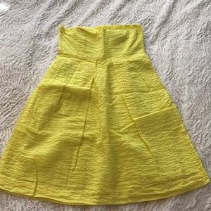 JCrew strapless sun dress